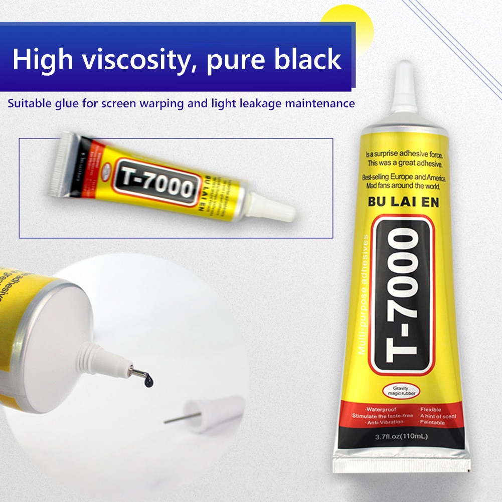 15/50/110ml Multipurpose DIY Glue Universal T7000 Repair Adhesive Glue Rhinestone Stick Jewelry Craft Cell Phone Repair Supplies