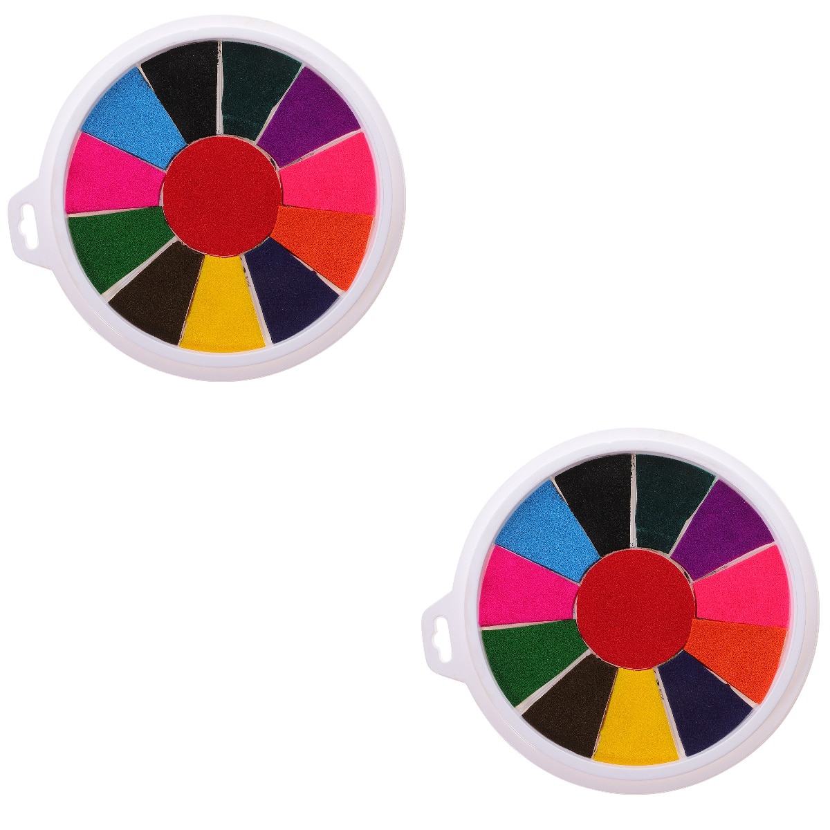 2pcs Finger Inkpad Children Crafts DIY Inkpad Bright Color Inkpad Kids Graffiti Ink Pad Supply