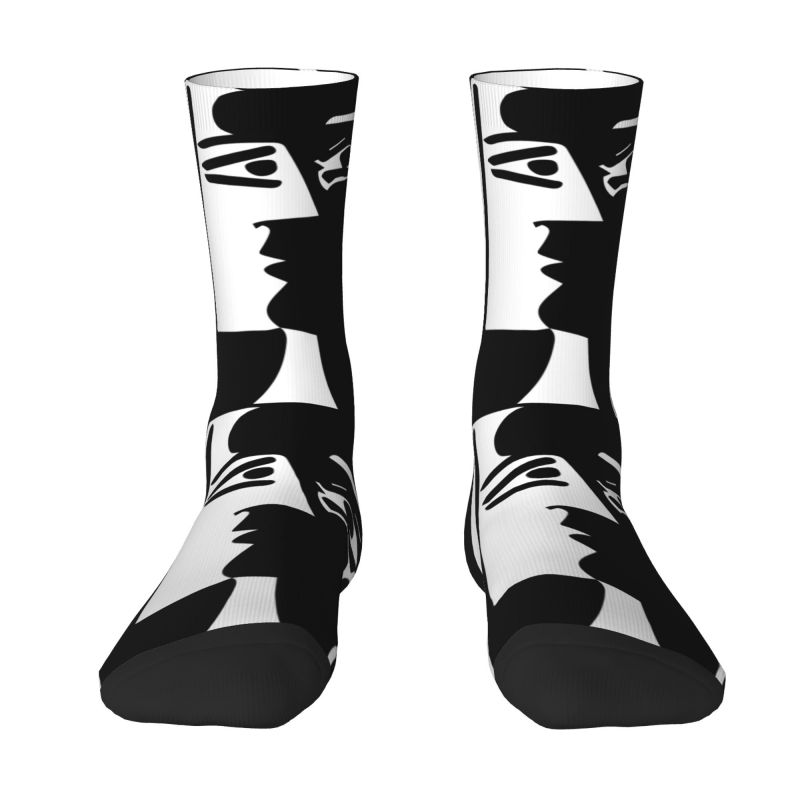 Pablo Picasso The Kiss Dress Socks Men's Women's Warm Fashion Crew Socks