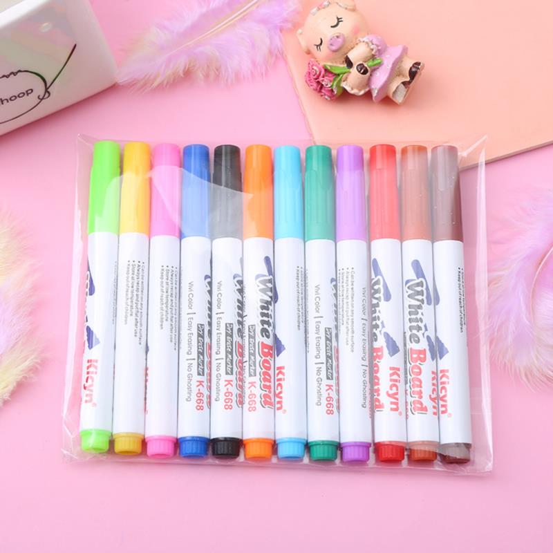 8/12 Colors Magical Water Painting Floating Doodle Pens Magic Whiteboard Marker