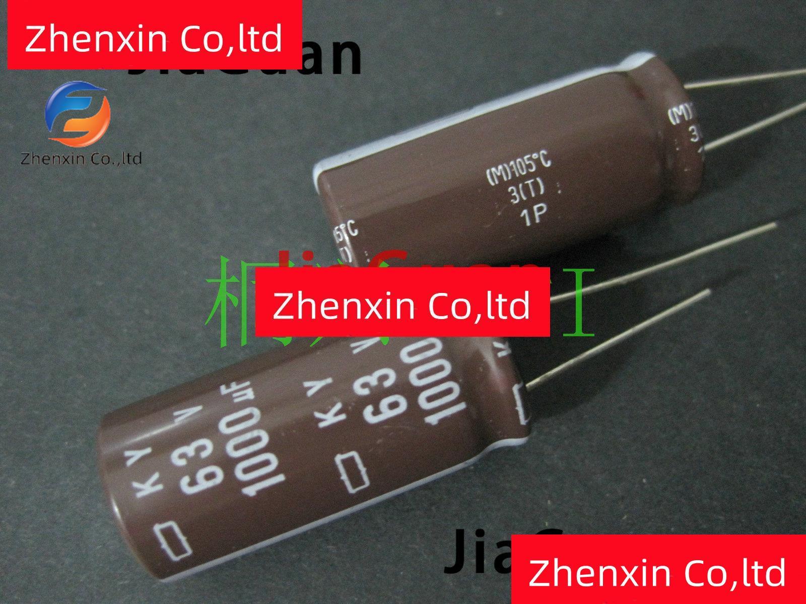 Original new 10pcs 63V1000UF 16x35.5MM electrolytic Capacitor 1000UF 63V NCC 1000uf 63v