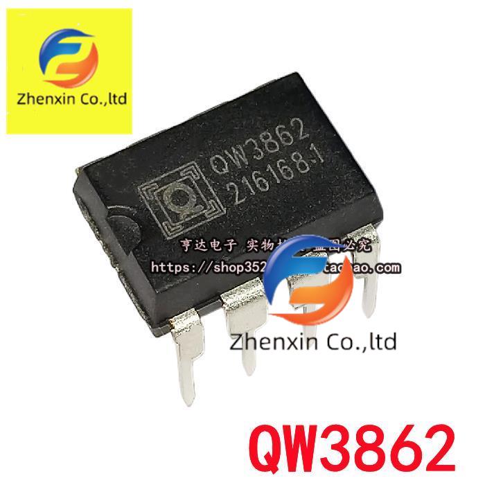 10pcs origianl new QW3859 QW3858 QW3862 QW3866 power chip DIP8 charging chip