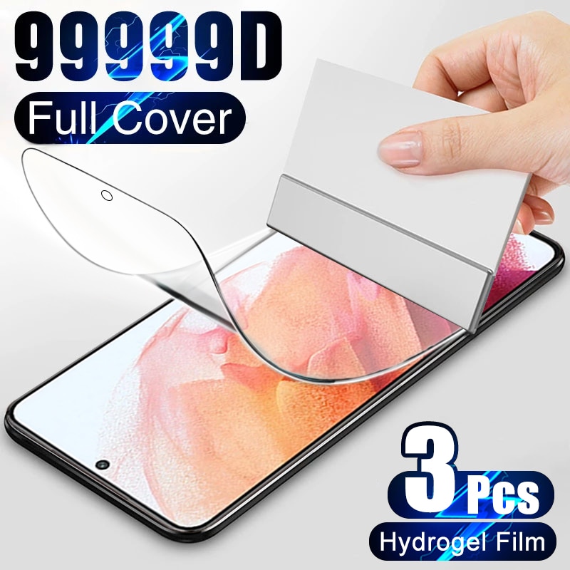 3PCS Full Cover film For Samsung Galaxy A23 5G Protective Film For Samsung A13 A23 A33 A53 A73 5G Hydrogel Film Screen Protector