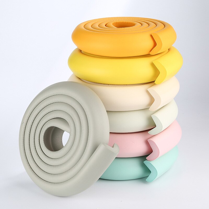 Anti Collision Strip Baby Safety Protection Desk Furniture Edge Corner Guard Thickened Sponge Collision Sticker