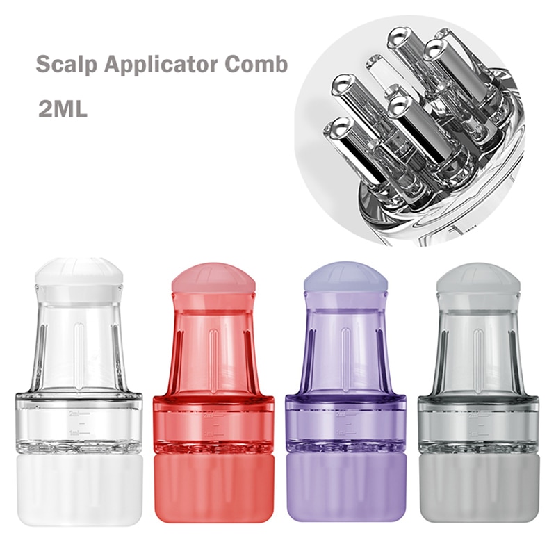 1PC Anti Hair Lose Scalp Applicator MassageComb For Head Hair Growth Hair Regrowth Liquid Serum Oil Brush Nourish Hair Root Comb
