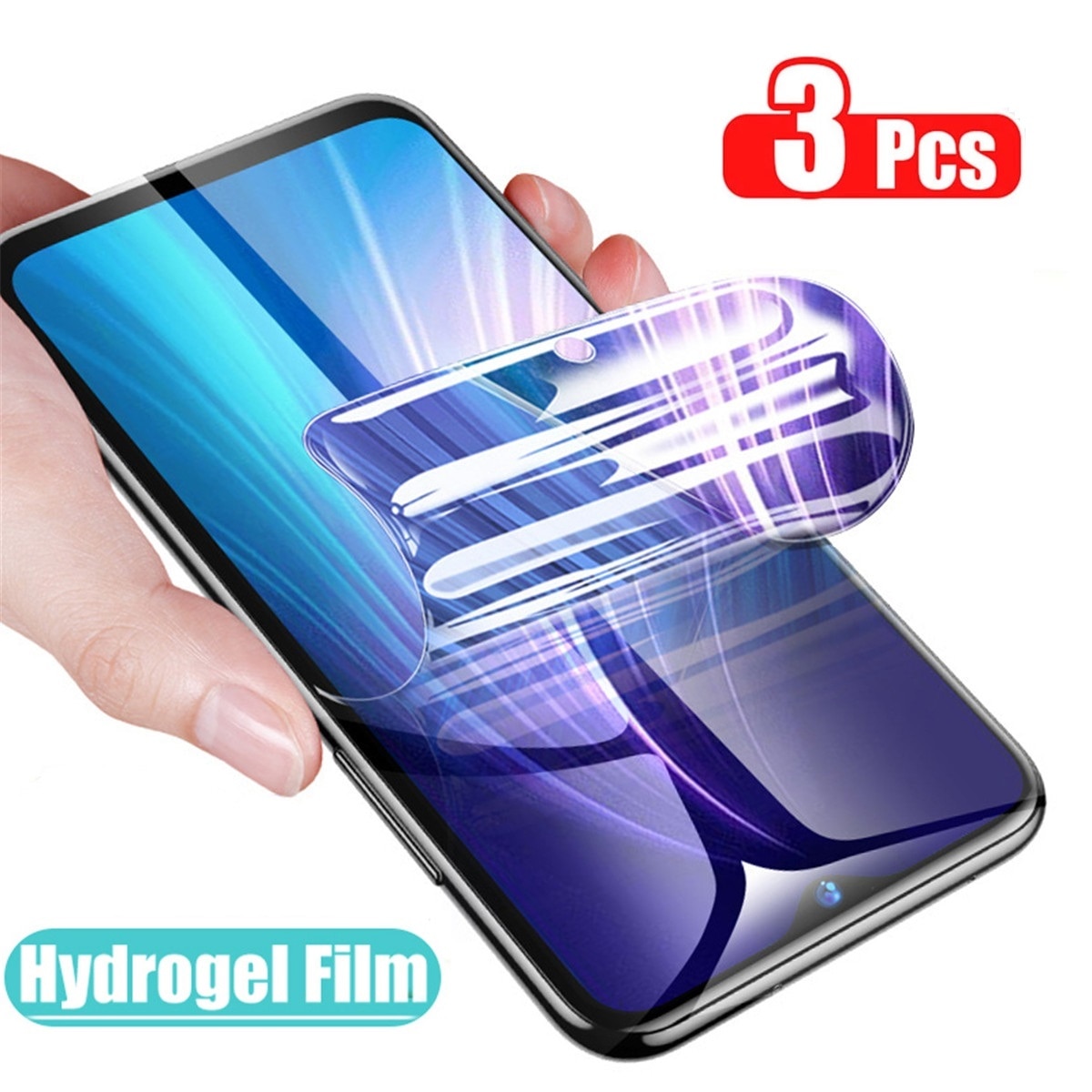3PCS Hydrogel Film For Xiaomi Redmi 5 Plus 4X 7 7A 6 6A 5A S2 K40 Pro Protective Film For Redmi Note 5 6 7 Pro 4X 5A 4 Film