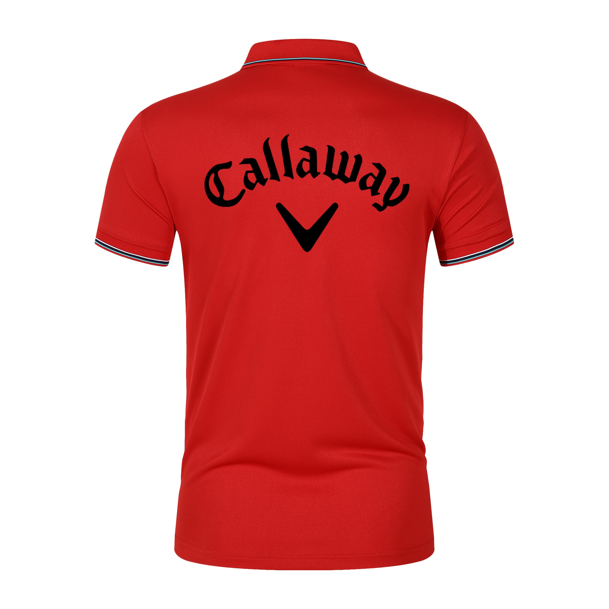New summer high-quality Callaway Polo shirt casual short sleeve golf stand-up collar comfortable quick drying shirt Asian size