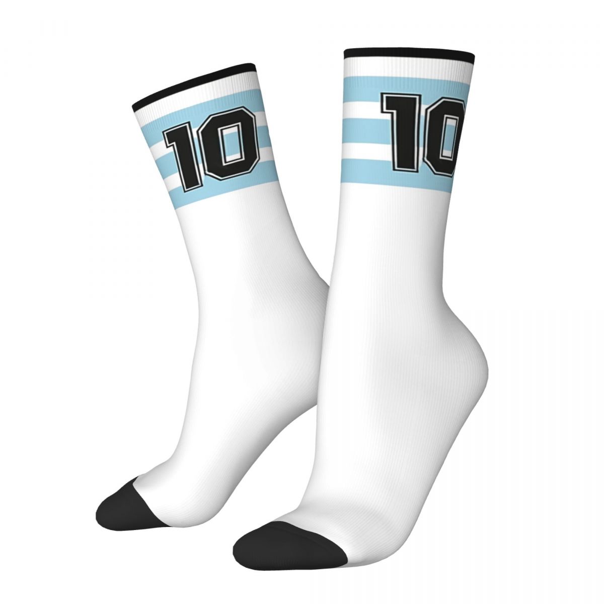 D10S Argentina Socks New 3D Print Funny Harajuku Unisex Middle Tube Socks
