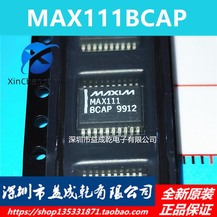 10pcs original new MAX111BCAP MAX111 SSOP20 14 bit Serial Analog to Digital Converter Chip