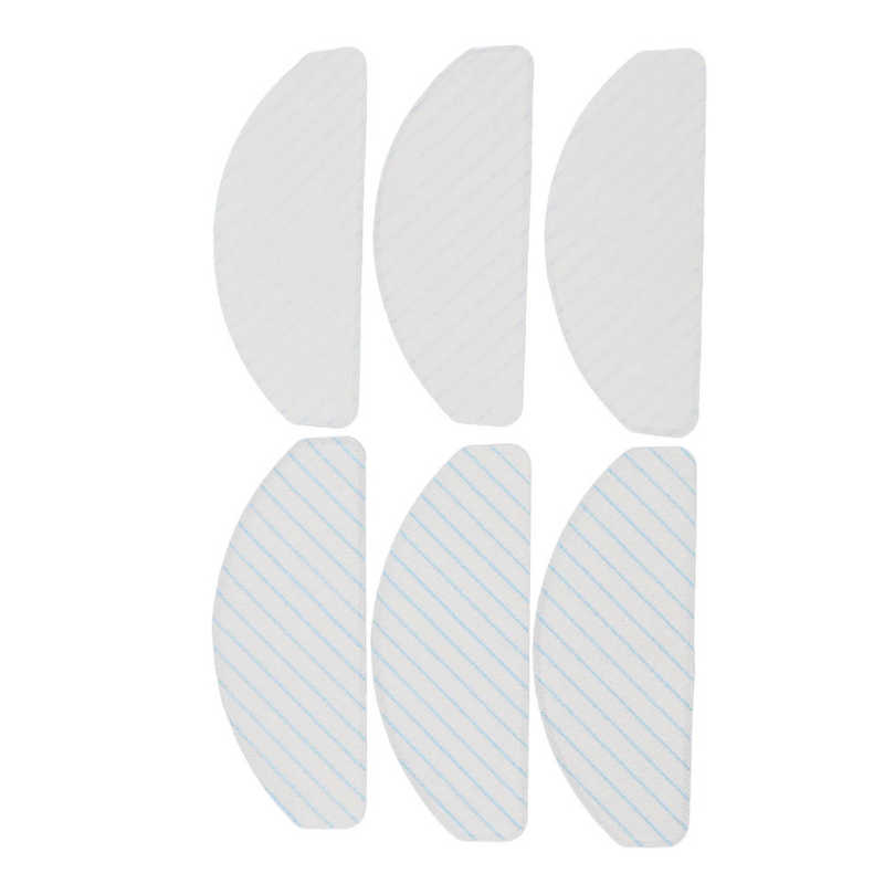 6 Pcs Mop Cloth for Yeedi Vac 2pro Vacuum Cleaner Cleaning Pads Replacement Parts Sweeper Accessories Vacuum Cleaner Parts