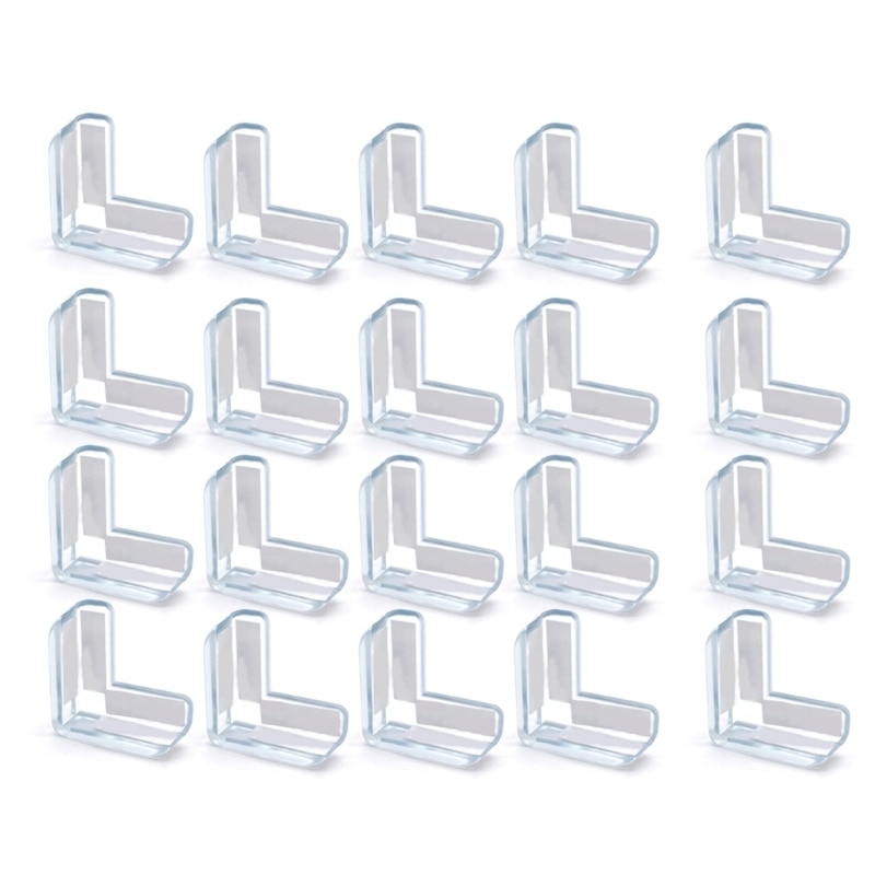 20 Pcs Table Corner Protector Edge Baby Safety Buffer Protective Caps