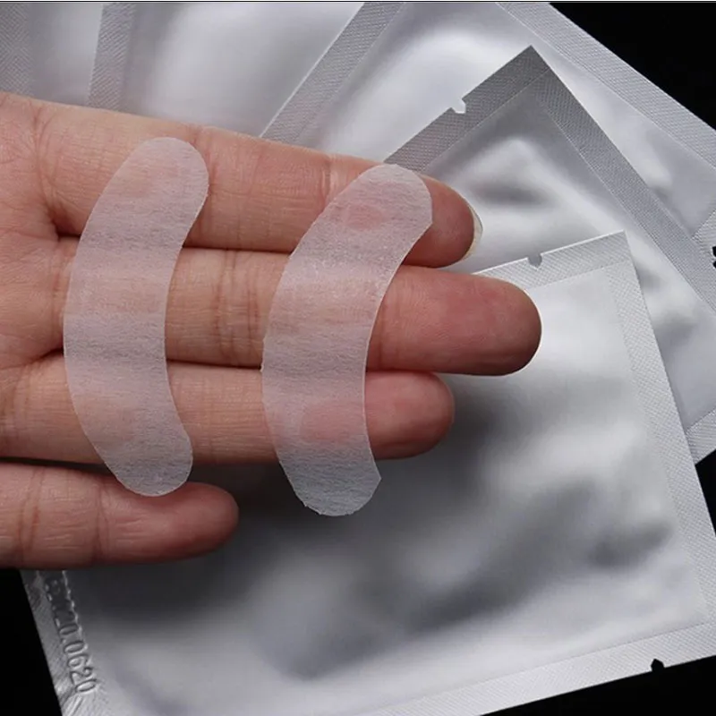 20/50/100 Pairs Ultra Thin Eye Pad Lint Free Eyelash Extension Stickers Collagen Hydrogel Under Eye Gel Patch Prevent Allergy