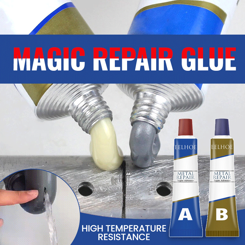 AB Glue Iron Casting Adhesive Industrial Repair Agent Stainless Steel Aluminium Alloy Glass Metal Cast Iron Crackle Welding Glue