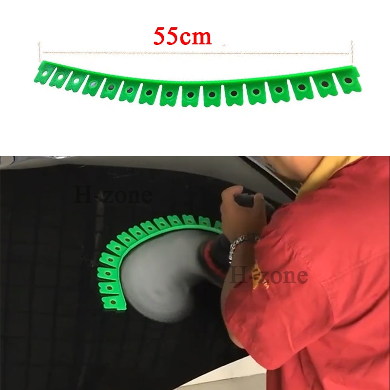 Automobile sheet metal dry grinding magnet protective strip edge protection spraying putty polishing protective maintenance tool