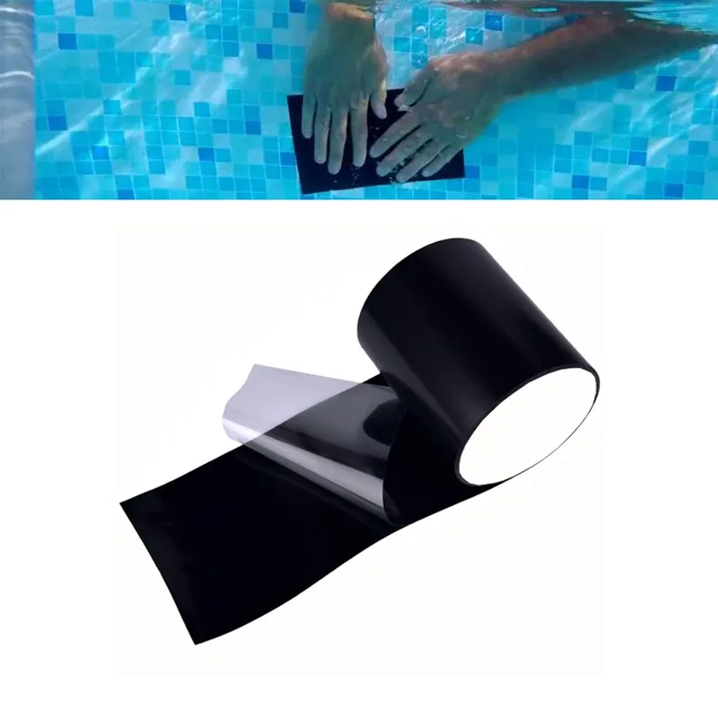 Swimming Pool Tape Adhesive Waterproof Sealing Tape Leak Stopper For Pipes Patch Holes & Crack Butyl Sticker Strong Glue Bar