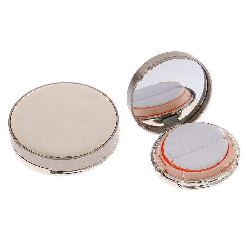 Travel Empty Air Cushion Powder Puff Case Concealer BB Cream Box with Mirror