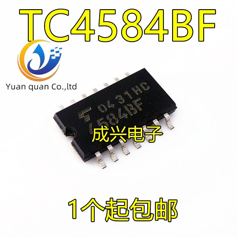 20pcs original new 4584BF TC4584BF SOP14 pin SOP5.2MM middle body logic chip