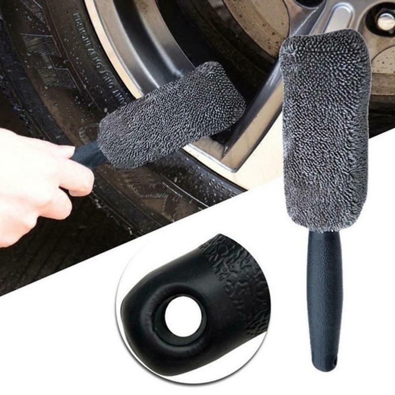 Car Wheel Cleaning Brush Tool Tire Washing Clean Tyre Soft Sponge Cleaner Accessories Car Wash Sponges Brushes
