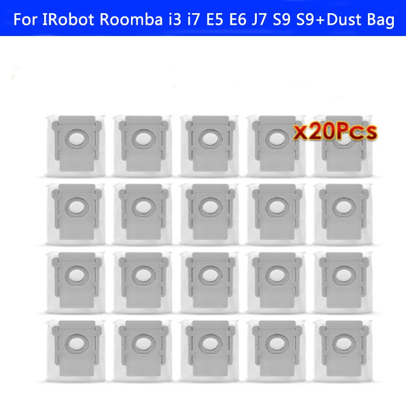 Dust Bag Replacement For IRobot Roomba i3 i3+ /E5 /E6 / i7 i7+ / j7 j7+ / i8+ / S9 S9+ Robot Vacuum Cleaner Parts