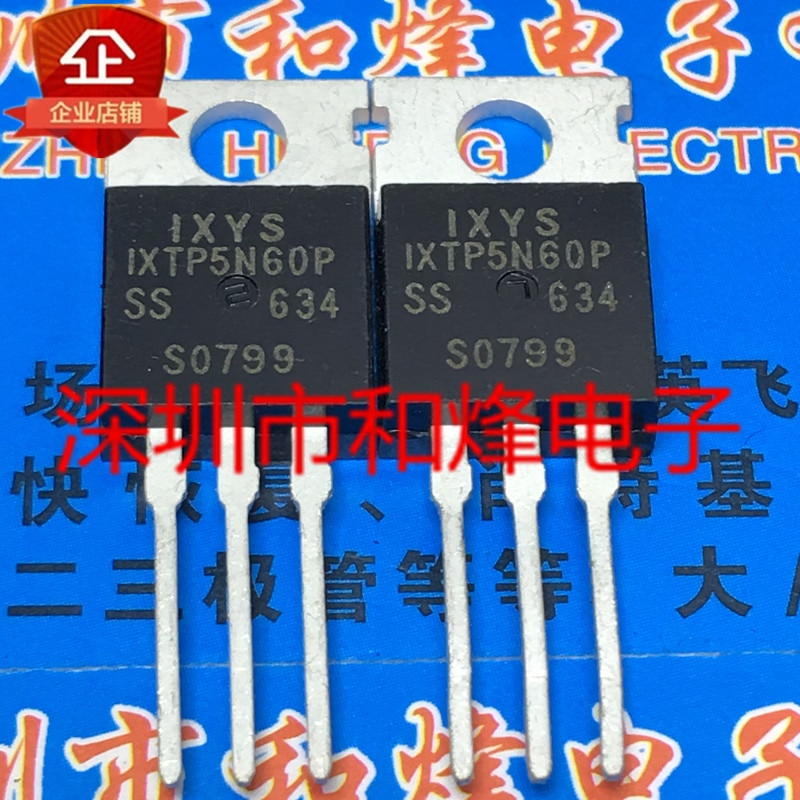 30pcs original new IXTP5N60P TO-220 600V 5A
