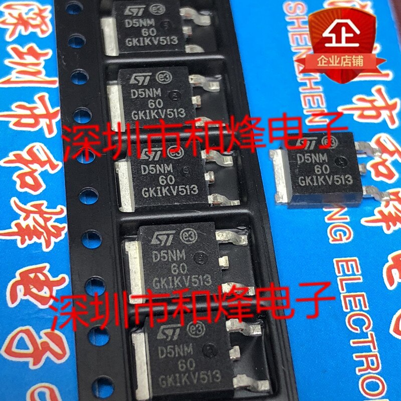 30pcs original new STD5NM60 D5NM60 TO-252