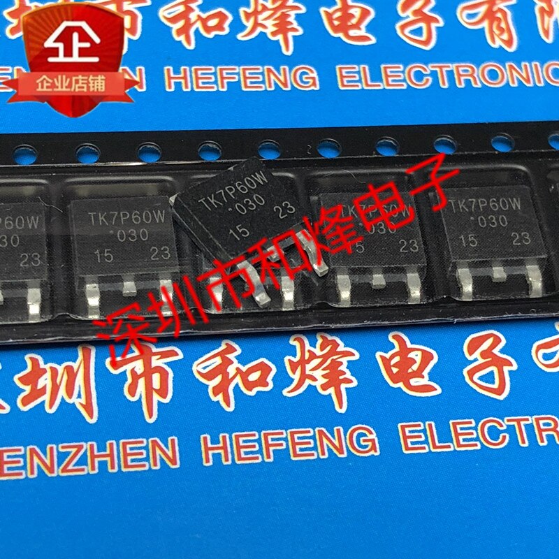 30pcs original new TK7P60W TO-252 600V 7A