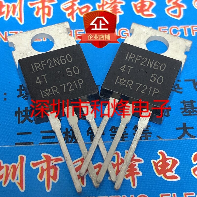 20pcs original new IRF2N60 TO-220 600V 2A