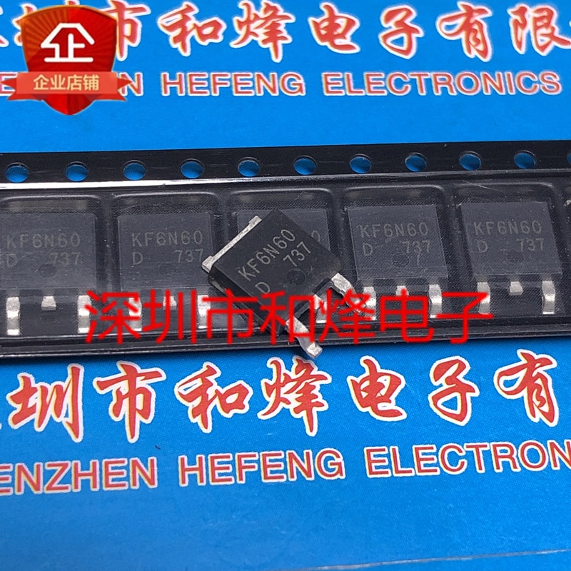20pcs original new KF6N60 KF6N60D TO-252 600V 5A
