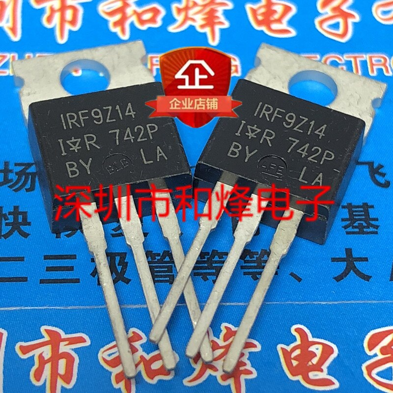 30pcs original new IRF9Z14 P pipe TO-220 - 60V - 6.7A