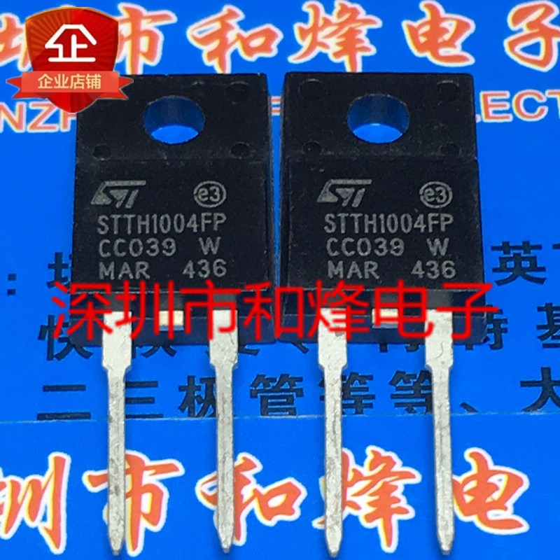 30pcs original new STTH1004FP TO-220F 400V10A