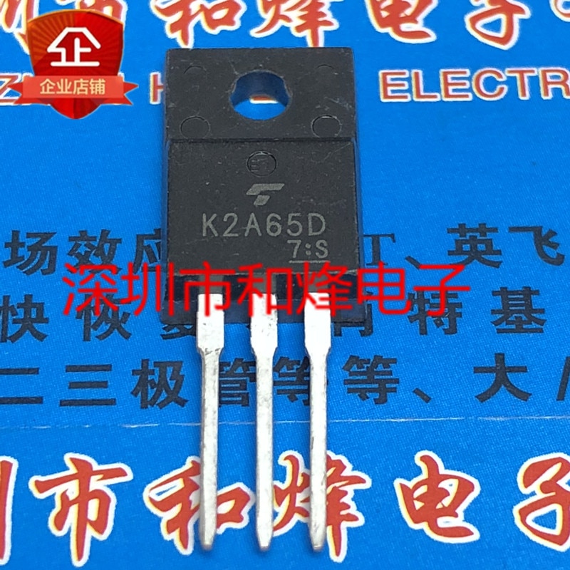 30pcs original new K2A65D TK2A65DTO-220F 650V