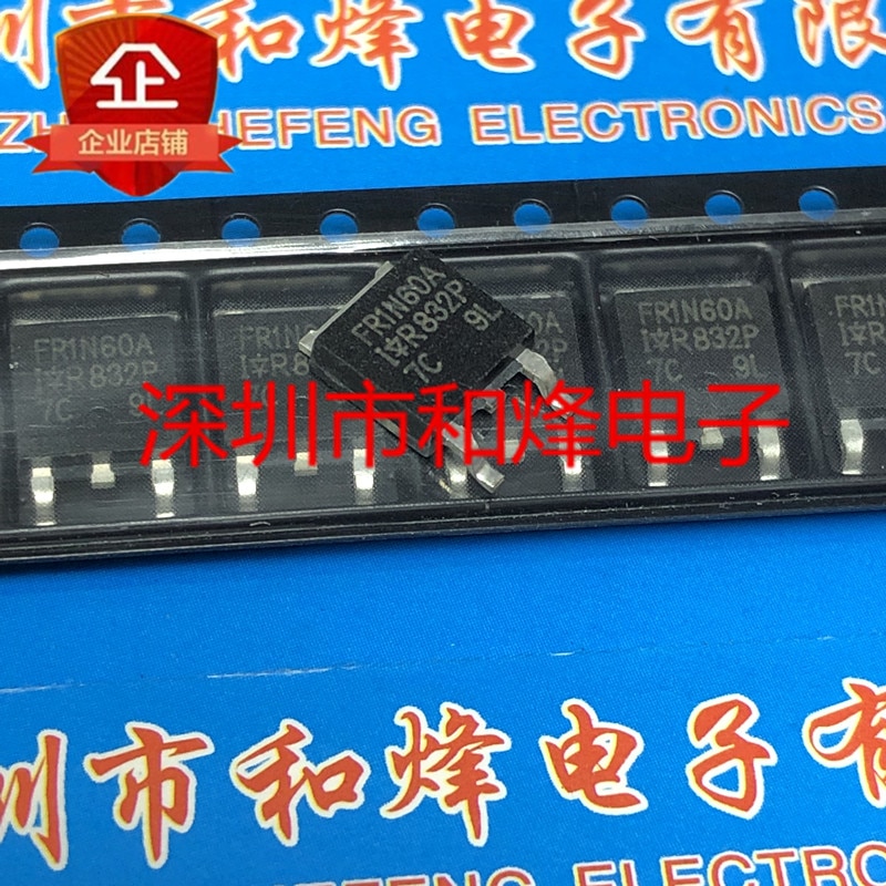 20pcs original new IRFR1N60A FR1N60A TO-252 600V 1.4A