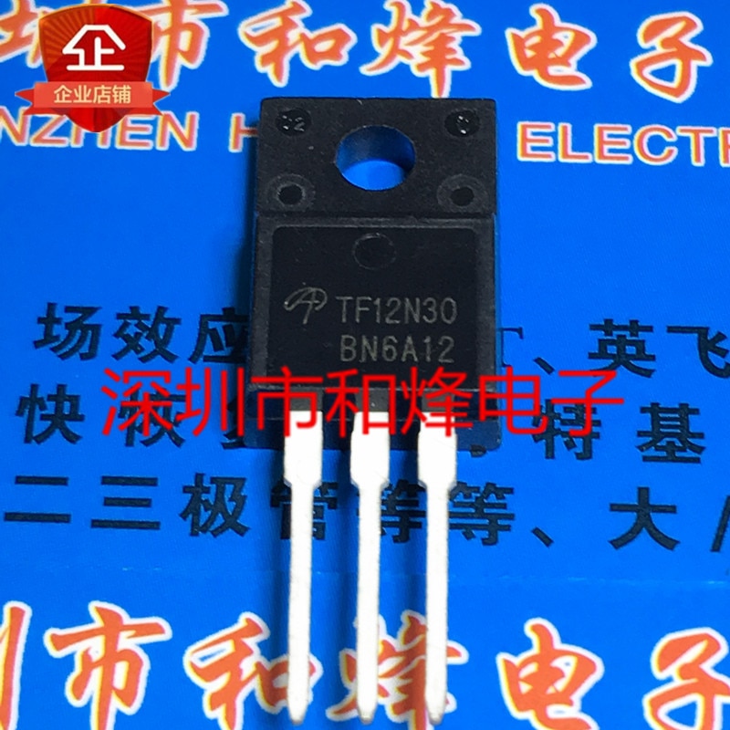 30pcs original new TF12N30 AOTF12N30 TO-220F 300V 11.5A