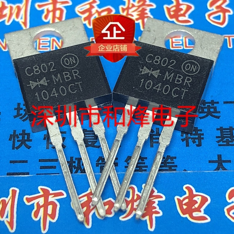 30pcs original new MBR1040CT TO-220 40V 10A
