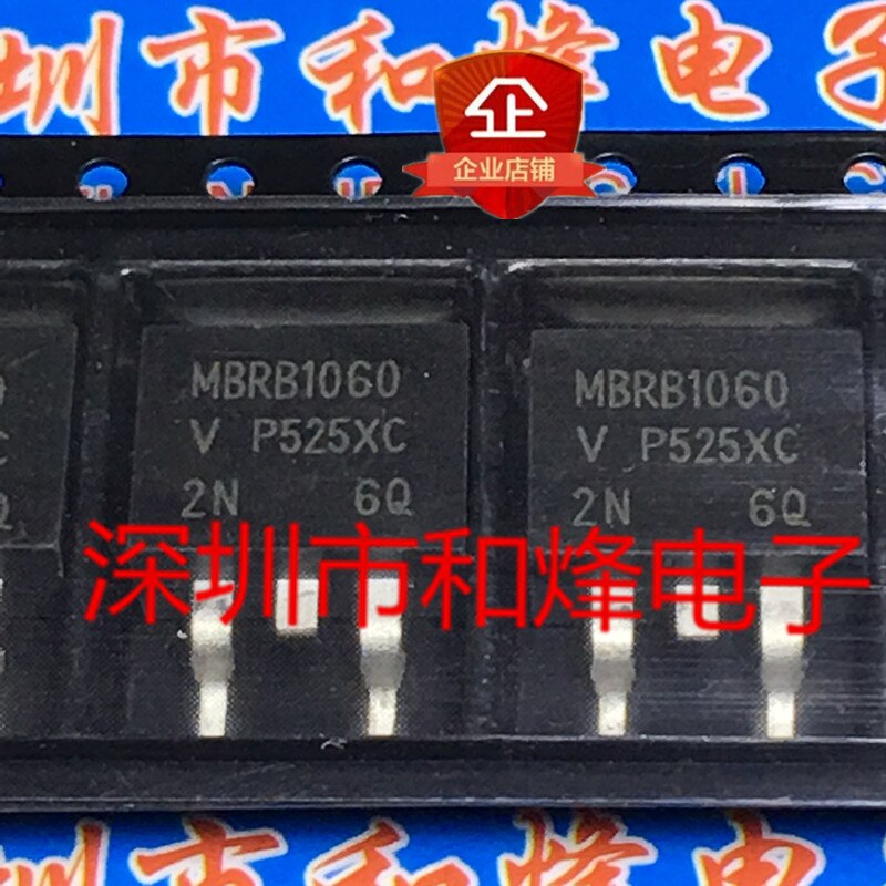 30pcs original new MBRB1060 TO-263 60V 10A