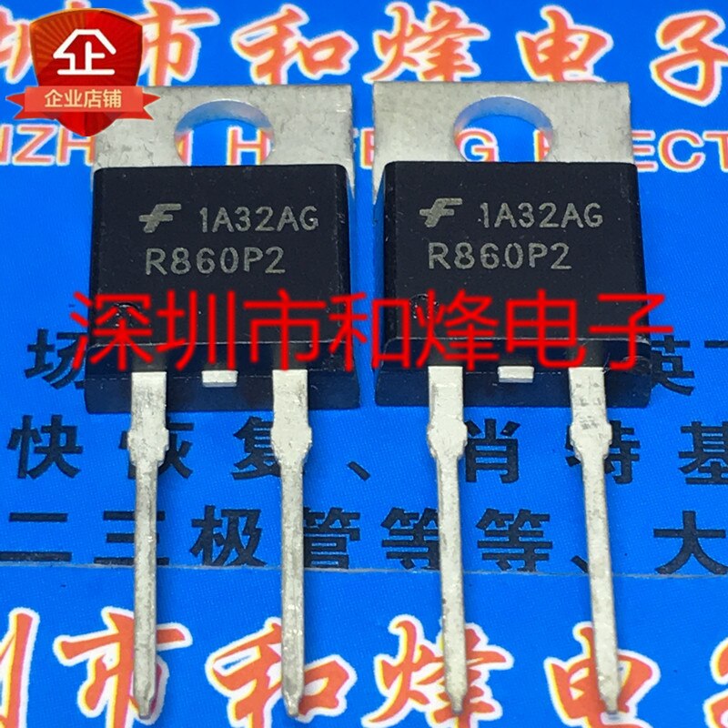 30pcs original new ISL9R860P2 R860P2 TO-220 8A 600V
