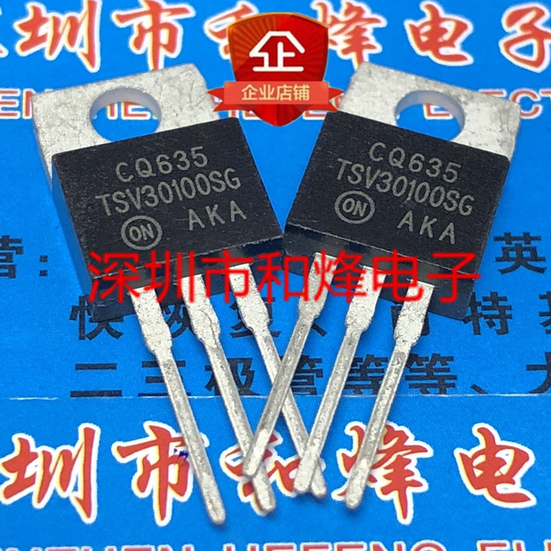 30pcs original new TSV30100SG TO-220