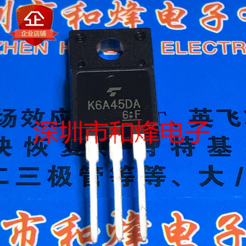 30pcs original new K6A45DA TK6A45DA TO-220F 450V 5.5A