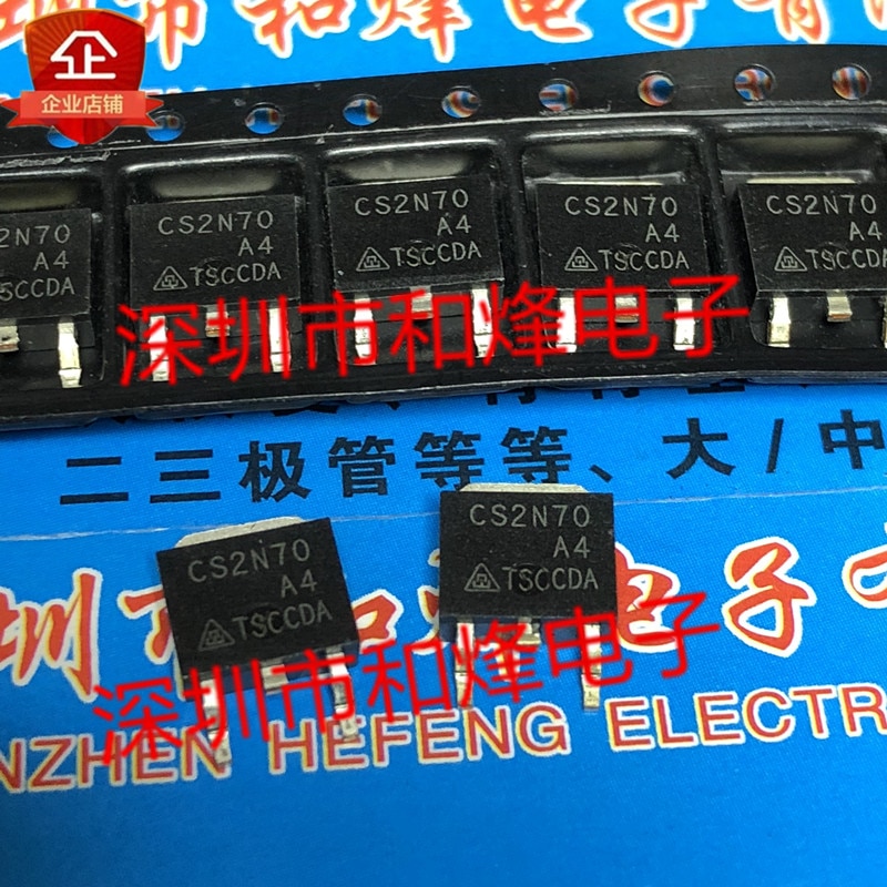 30pcs original new CS2N70A4 TO-252 700V 2A