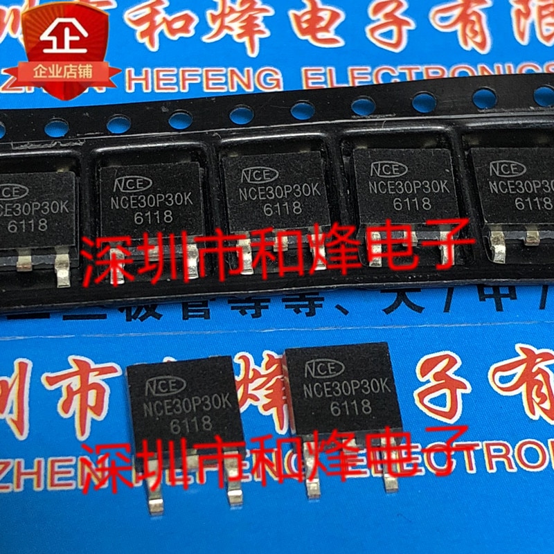 20pcs original new NCE30P30K P pipe TO-252 30V - 30A