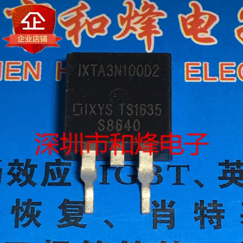 30pcs original new IXTA3N100D2 TO-263 1000V 3A