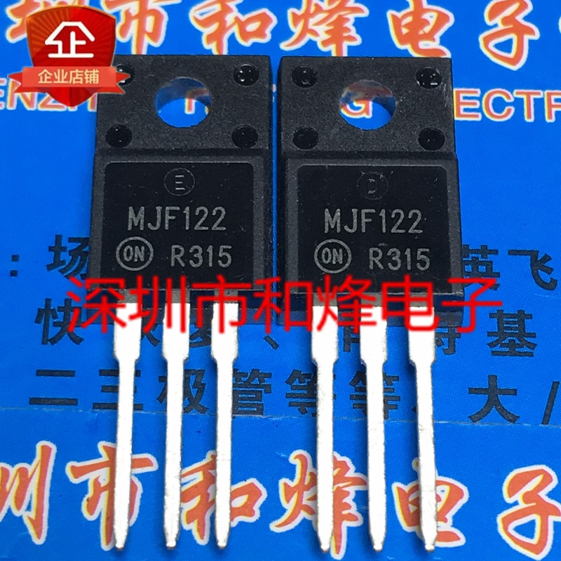 30pcs original new MJF122 TO-220F 100V 5A