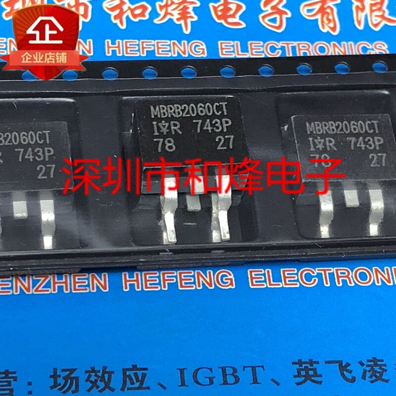 30pcs original new MBRB2060CT TO-263 60V 20A