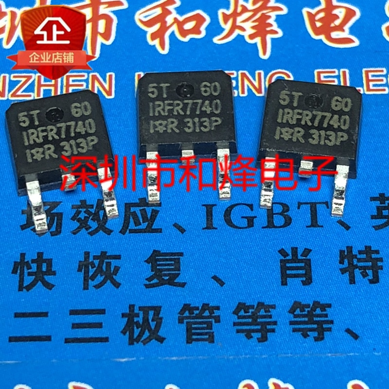 30pcs original new IRFR7740 TO-252 70V 87A