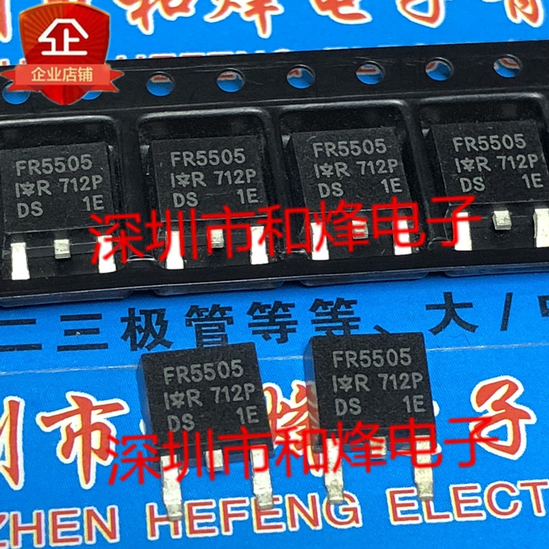 30pcs original new FR5505 IRFR5505 TO-252 P crossing - 55V - 18A