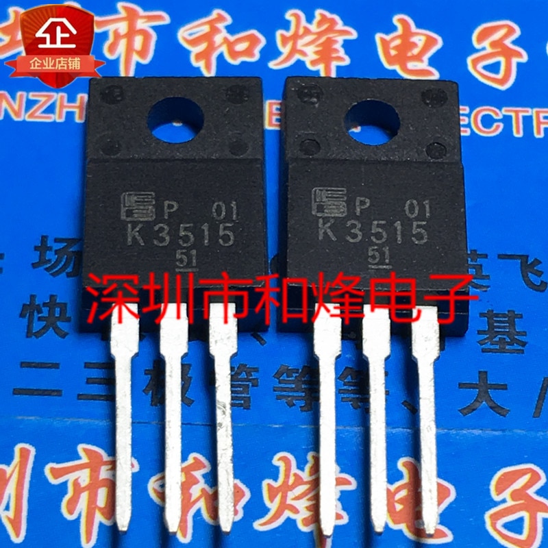 30pcs original new K3515 2SK3515 TO-220F 450V 8A