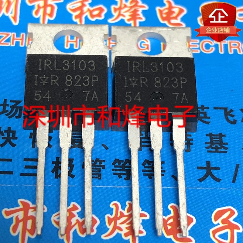 30pcs original new IRL3103 TO-220 30V 64A