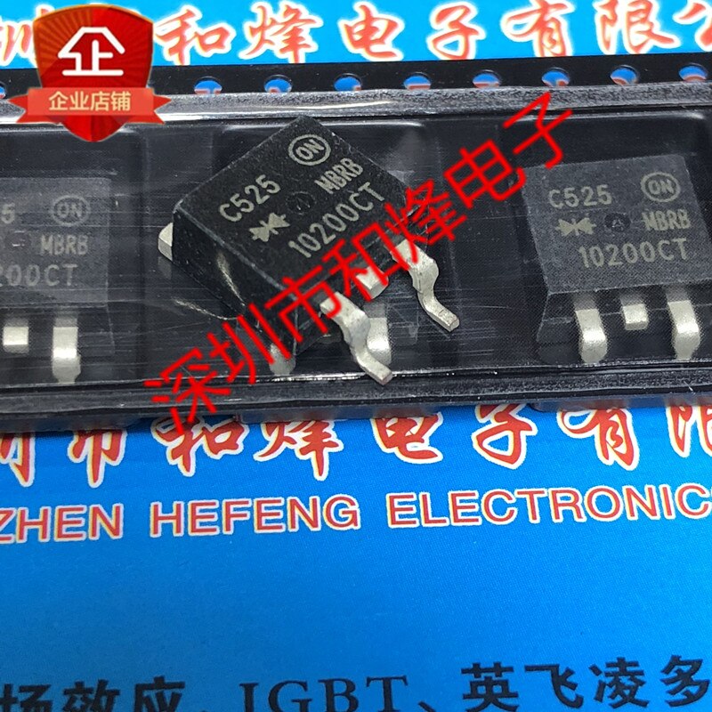 30pcs original new MBRB10200CT TO-263 200V 10A