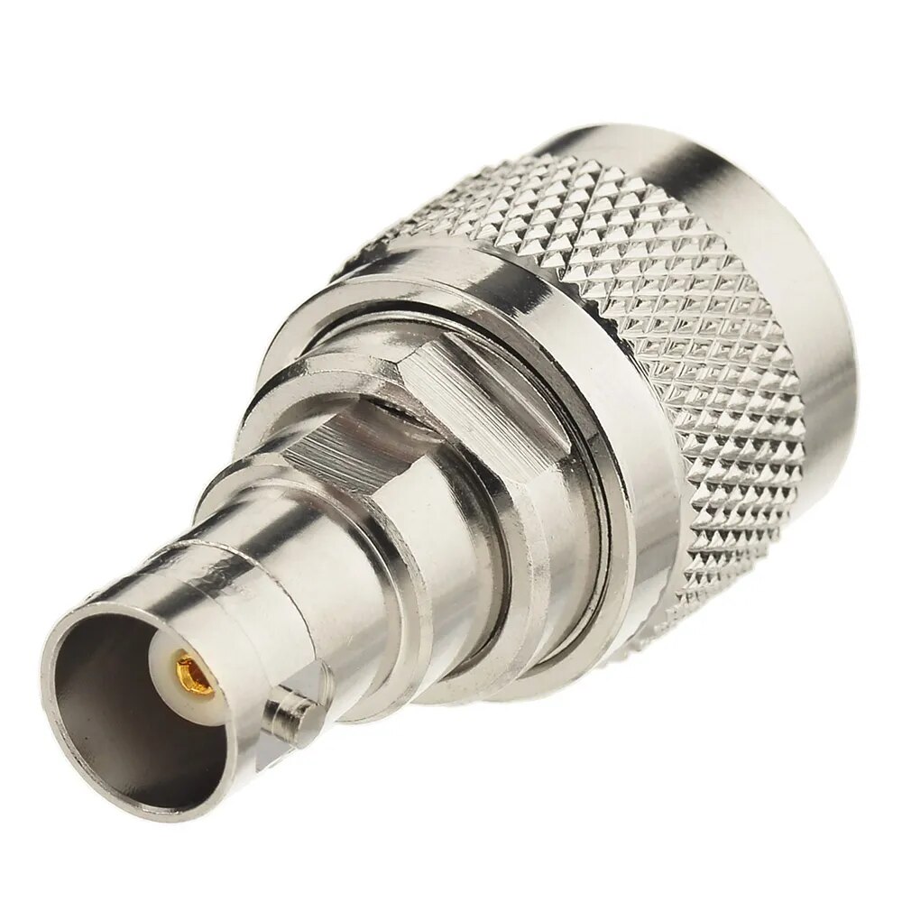 Superbat 2pcs PL259 UHF Male to BNC Female Socket Straight Adaptors - Radio, CCTV RF Coaxial Connector