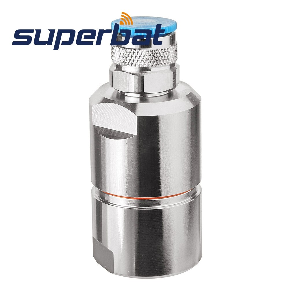 Superbat N Male Twist Male RF Coaxial Connector for Corrugated Copper 7/8" Cable